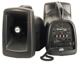Anchor Audio MEGA 7500U2 MegaVox Pro Powered PA Speaker with 2 Built In Wireless Receivers Musical Instruments