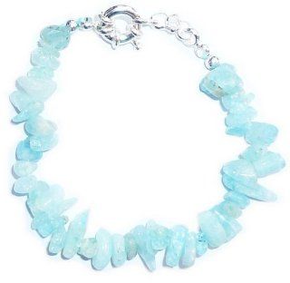 Rough Aquamarine Bracelet Jewelry