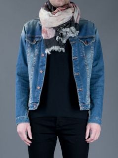 Rude Riders Floral Print Scarf