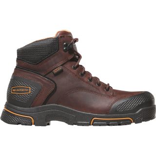 LaCrosse Waterproof Steel-Toe Work Boot — 6in., Dark Brown, Model# 460015  Work Boots