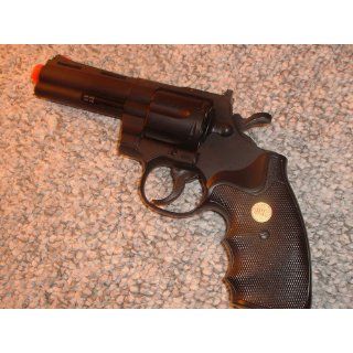 937 UHC 4 inch revolver, Black airsoft gun  Sports & Outdoors
