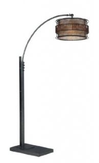 Quoizel Q4574A Mica Light Arc Floor Lamp    