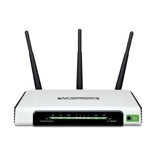 TP Link Router TL WR940N Wireless N 3T3R 4Port Switch With 3 Fixed Antennas Retail Computers & Accessories