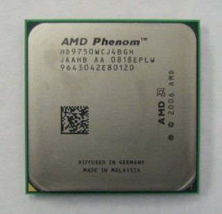 AMD Phenom X4 9750   Quad Core 2.4GHz 4 x 512KB L2 2MB L3 Cache 940 Pin AM2+ 64 Bit HD9750XAJ4BGH Processor only Computers & Accessories