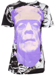 Christopher Kane Frankenstein Print T shirt