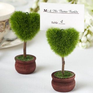 Unique Heart Design Topiary Place Card Holder  package of 60 Toys & Games