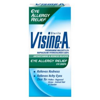 Visine A Eye Allergy Relief Eye Drops .5 oz.