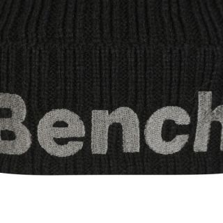 Bench Mens Daryl Peak Beanie Hat   Black      Clothing