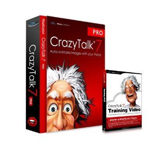 CrazyTalk7 PRO (DVD) + Crazytalk7 Training Video  Software