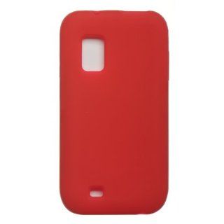 Samsung Fascinate (Galaxy S   Verizon) Silicone Skin   Red Cell Phones & Accessories