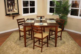 Este Table with 4 Salma Chairs   Dining Room Furniture Sets
