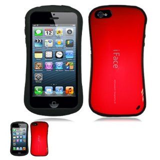 IPhone 5 Red And Black iFace Hybrid Case Cell Phones & Accessories