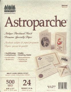 Astroparche Antique Parchment Finish Premium Specialty Paper 500 Sheets  Brochure Paper 