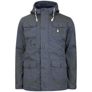 Crosshatch Mens Casso Jacket   Grey      Clothing