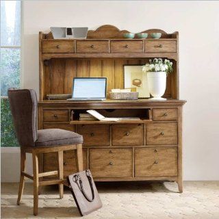 Hooker Furniture Chic Coterie Home Organizer with Hutch  Office Desks 