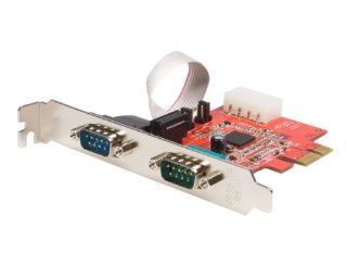 New   2 Port PCI Express Serial Adapter Card   PEX2S952 Computers & Accessories