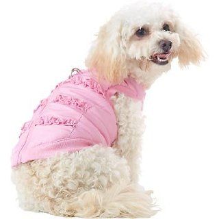  Smoochie Pooch Ruffled Bomber Jacket for Dogs, Large  Pet Coats 