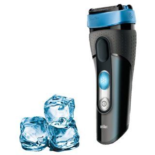 Braun Cool Tec Men's Cordless Electric Shaver, with all NEW Active Cooling Technology, Adaptable 3 Stage Cutting System, Features SensoBlade Technology, and Has a Precision Long Hair Trimmer, 100% Waterproof and Washable, Quick Charging Rechargeable Ba