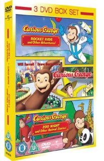 Curious George Movie / Curious George Vol 1 / Curious George Vol 2      DVD