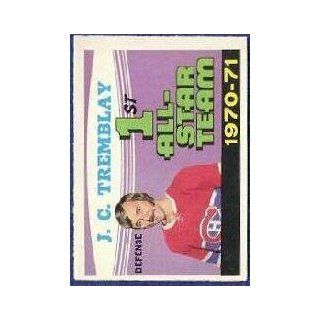 1971 72 O Pee Chee #252 J.C. Tremblay AS1   EX at 's Sports Collectibles Store