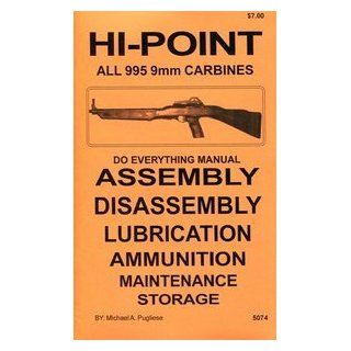 Hi Point All 995 9mm Carbines Do Everything Manual Books