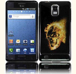Fire Skull Hard Case Cover for Samsung Infuse 4G i997 Cell Phones & Accessories