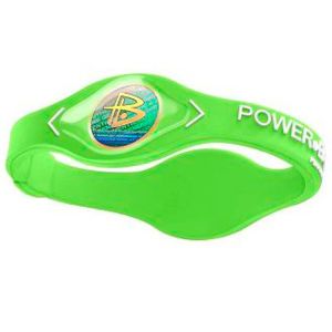 Power Balance  The Original Performance Wristband   Lime Green With White Lettering      Sports & Leisure