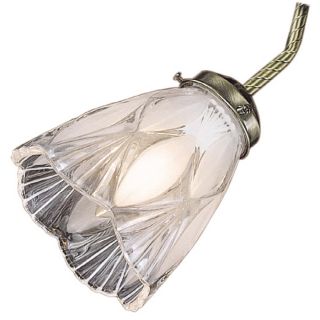 Monte Carlo Fan Company Frosted/Clear Crystal Ceiling Fan Light Kit