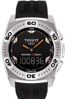 Tissot Men's T002.520.17.051.02 Black Dial Racing Touch Watch Tissot Watches