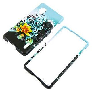 Yellow Lily Protector Case for LG Optimus G (Sprint) LS970 Cell Phones & Accessories
