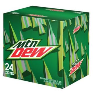 Mountain Dew Citrus Soda 12 oz, 24 pk