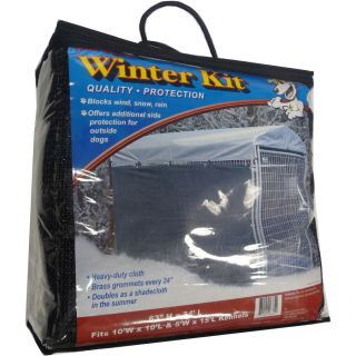 Lucky Dog 360 in L x 60 in W Plastic Windscreen Kennel Cover