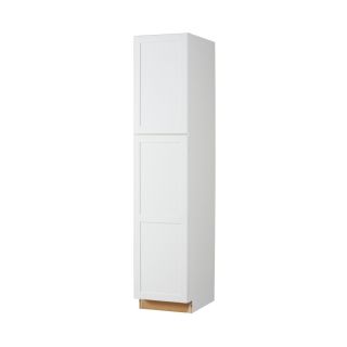 Kitchen Classics 84 in H x 18 in W x 23 3/4 in D Arcadia White Door Base Cabinet