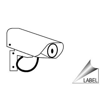 Surveillance Camera Symbol Label LABEL SYM 116 Security / Surveillance  Message Boards 