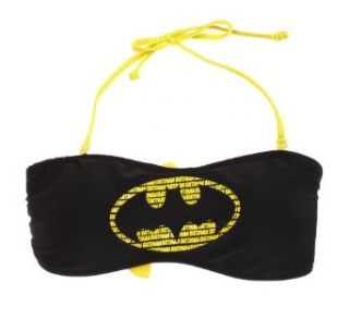 DC Comics Batman Reversible Bandeau Swim Top Size  Small Fashion Bikini Tops