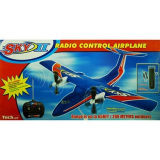 Sky II Radio Control Airplane   Blue