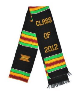 Kente Stole Class of 2012 Cloth Graduation Sash Clothing