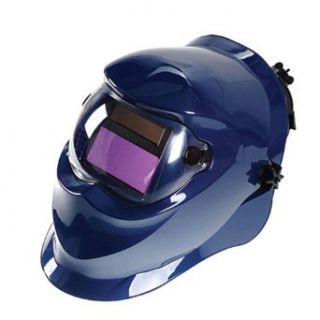 OTMT Auto Darkening Welding Helmet With AW 2000 Lens   Model Blue Beta Color Blue Dark Shade Din #9~13, variable Normal Shade Din # 3.5