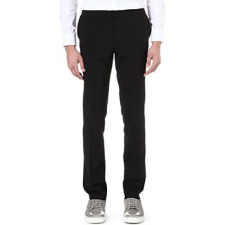 LANVIN   Silk waistband slim fit trousers