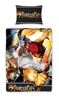 Thundercats 'Roar' Panel Single Bed Duvet Quilt Cover Set  Nursery Bed Covers  Baby
