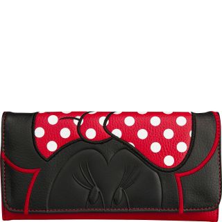Loungefly Minnie Mouse Black Embossed Wallet