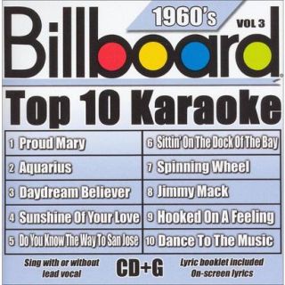 Billboard Top 10 Karaoke 1960s, Vol. 3 (Greate