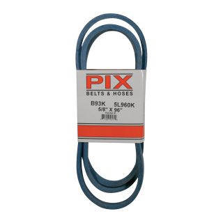 PIX Blue Kevlar V-Belt with Kevlar Cord — 96in.L x 5/8in.W, Model# B93K/5L960K  Belts   Pulleys