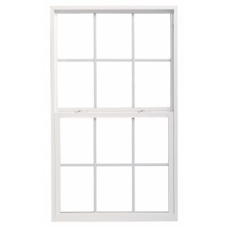 ThermaStar by Pella 10 Series Vinyl Double Pane Single Hung Window (Fits Rough Opening 32 in x 72 in; Actual 31.5 in x 71.5 in)