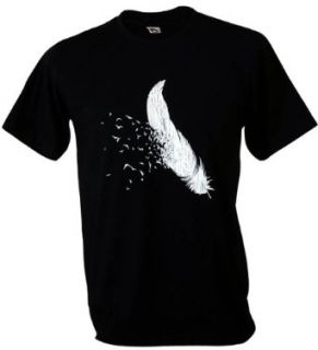 Tshirtmystyle  Feather Bird Nature Earth Graffiti Art Men's T shirt at  Mens Clothing store