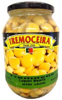 Tremoceira Lupini Beans with Chili 850 Gram (29.98oz) Jar  Canned Beans  Grocery & Gourmet Food