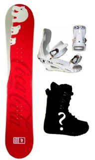 150cm Coke Cola Polar Bear Camber Mens Snowboard, Boots, Bindings Package or Deck, U Build It  Snowboarding Equipment  Sports & Outdoors