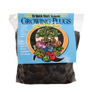 Quick Start Plugs, Bag of 55  Plant Germination Trays  Patio, Lawn & Garden