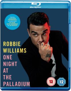 Robbie Williams One Night at the Palladium      Blu ray
