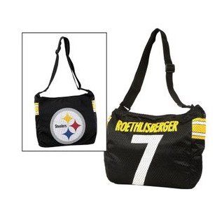 Pittsburgh Steelers Jersey Tote / Purse Ben Roethlisberger  Sports Fan Bags  Sports & Outdoors